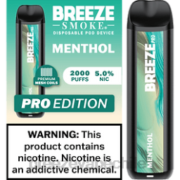 Breeze Disposable Vape | Breeze Pro 2000 bocanadas mentol 8JX621