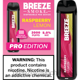 Breeze Disposable Vape Review | Breeze Pro 2000 bocanadas limon frambuesa 8JX616